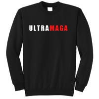 Ultra MAGA Conservative Anti Biden Tall Sweatshirt