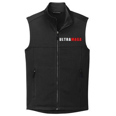 Ultra MAGA Conservative Anti Biden Collective Smooth Fleece Vest