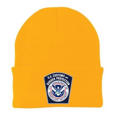 Us Customs And Border Protection Cbp Security Patrol Gift Knit Cap Winter Beanie