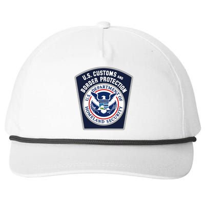 Us Customs And Border Protection Cbp Security Patrol Gift Snapback Five-Panel Rope Hat