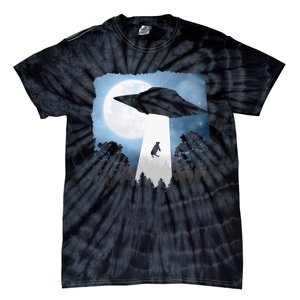 Ufo Cow Abduction Funny Sci Fi Alien Space Tie-Dye T-Shirt