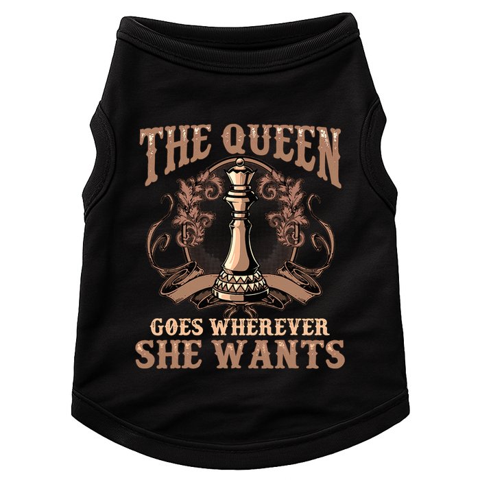 Unique Chess Art Chess Lover Chess Player Doggie Tank