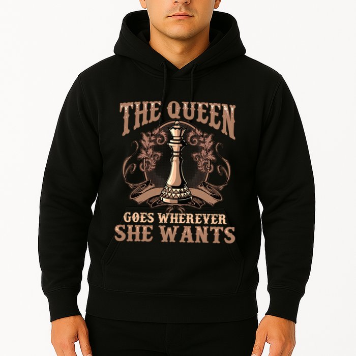 Unique Chess Art Chess Lover Chess Player Hoodie