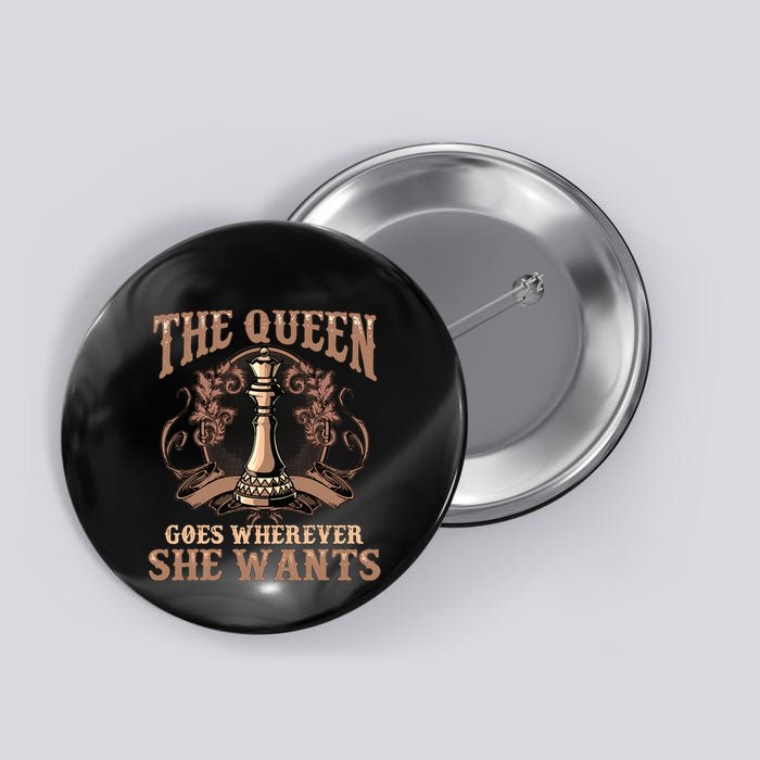 Unique Chess Art Chess Lover Chess Player Button