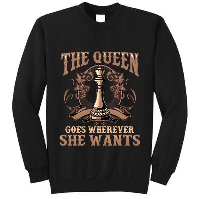 Unique Chess Art Chess Lover Chess Player Tall Sweatshirt