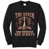 Unique Chess Art Chess Lover Chess Player Tall Sweatshirt