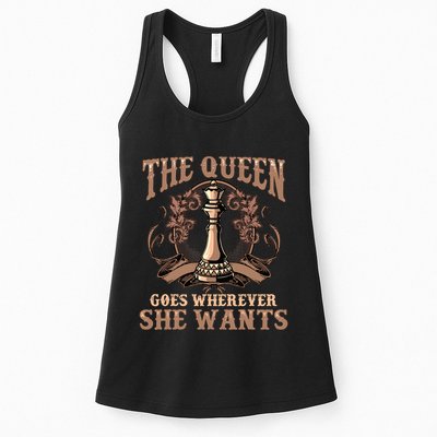 Unique Chess Art Chess Lover Chess Player Womens Tank Top
