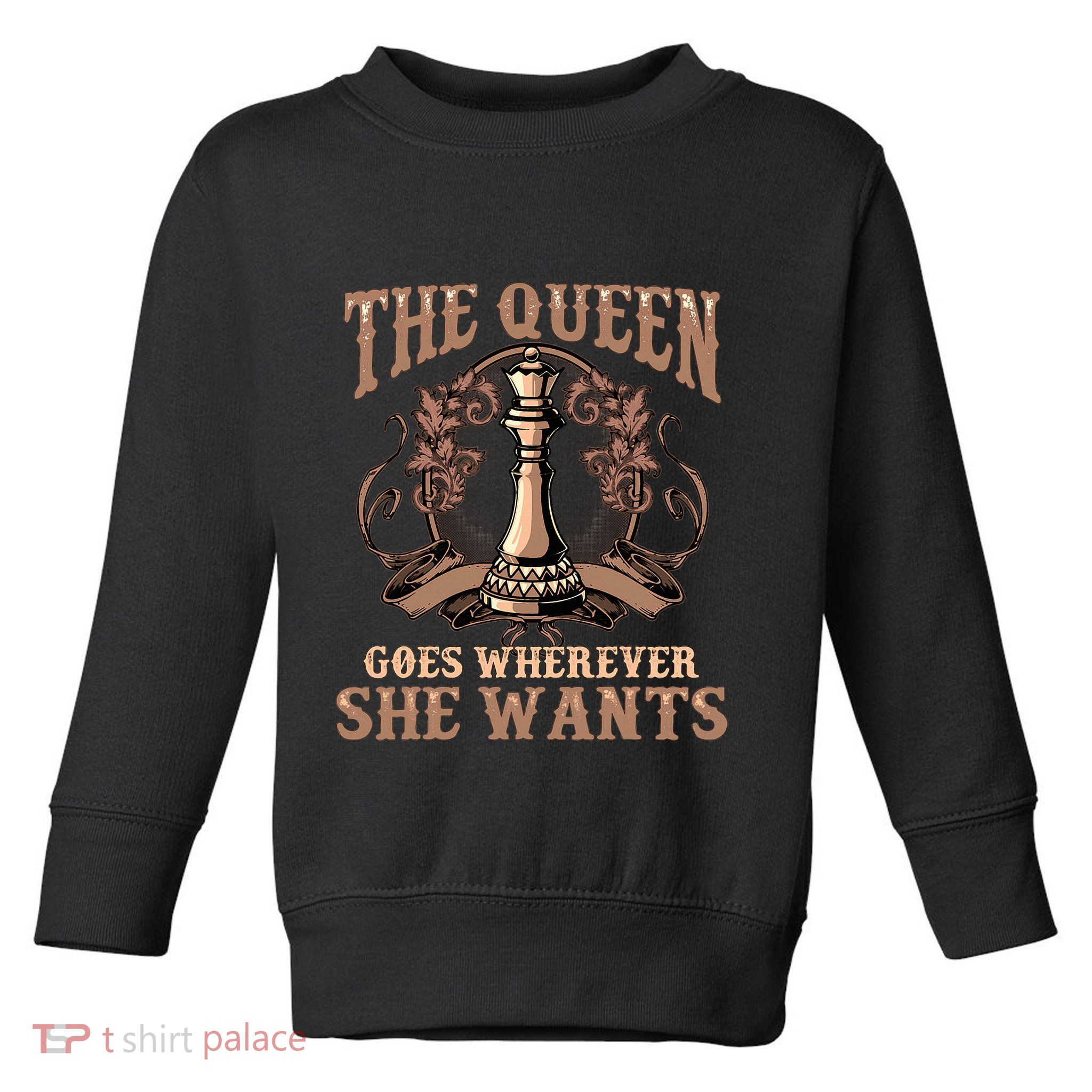 Unique Chess Art Chess Lover Chess Player Toddler Sweatshirt