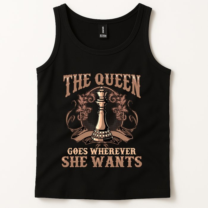 Unique Chess Art Chess Lover Chess Player Tank Top