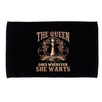Unique Chess Art Chess Lover Chess Player Microfiber Hand Towel