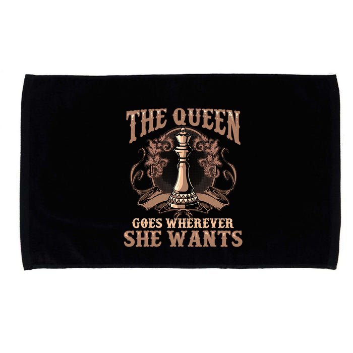 Unique Chess Art Chess Lover Chess Player Microfiber Hand Towel