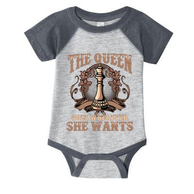 Unique Chess Art Chess Lover Chess Player Infant Baby Jersey Bodysuit