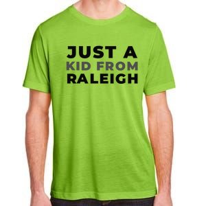 Us City American Just A From North Carolina Raleigh Adult ChromaSoft Performance T-Shirt