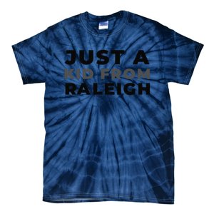 Us City American Just A From North Carolina Raleigh Tie-Dye T-Shirt