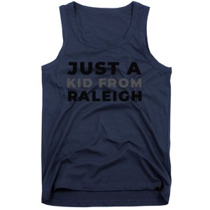 Us City American Just A From North Carolina Raleigh Tank Top