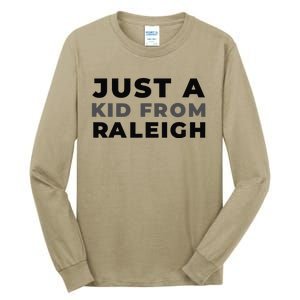 Us City American Just A From North Carolina Raleigh Tall Long Sleeve T-Shirt