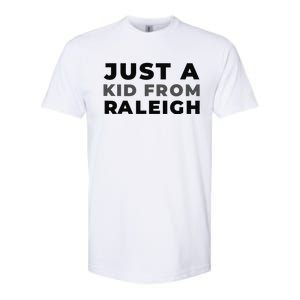 Us City American Just A From North Carolina Raleigh Softstyle CVC T-Shirt