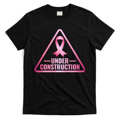 Under Construction Breast Cancer Awareness T-Shirt