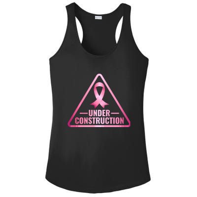 Under Construction Breast Cancer Awareness Ladies PosiCharge Competitor Racerback Tank