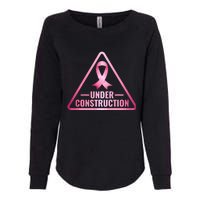 Under Construction Breast Cancer Awareness Womens California Wash Sweatshirt