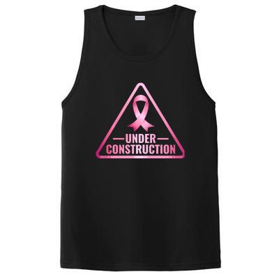 Under Construction Breast Cancer Awareness PosiCharge Competitor Tank