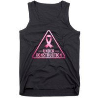 Under Construction Breast Cancer Awareness Tank Top