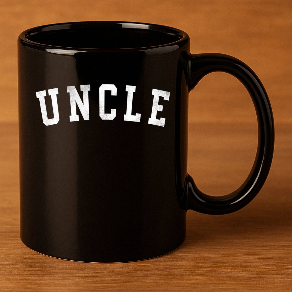 Uncle Classic Bold Font FatherS Day Uncle 11oz C Handle Ceramic Mug