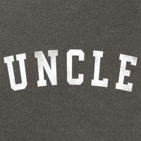 Uncle Classic Bold Font FatherS Day Uncle Cotton Canvas Backpack