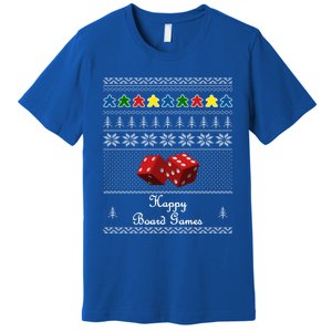 Ugly Christmas Board Game Fun Game Night Gift Premium T-Shirt