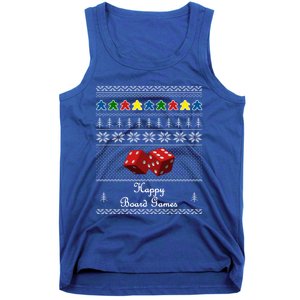 Ugly Christmas Board Game Fun Game Night Gift Tank Top