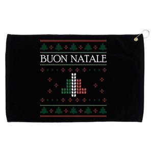 Ugly Christmas Buon Natale Christmas Italy Italians Grommeted Golf Towel