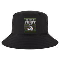 Ugly Christmas Bull Riding This AinT My First Rodeo Meaningful Gift Cool Comfort Performance Bucket Hat