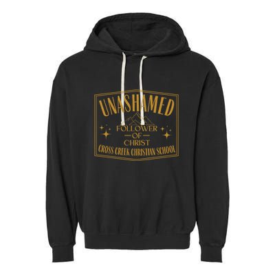 Unashamed Cross Creek 2324 Design Garment-Dyed Fleece Hoodie