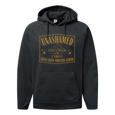 Unashamed Cross Creek 2324 Design Performance Fleece Hoodie