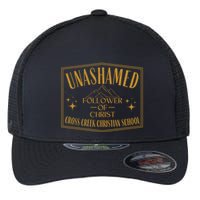 Unashamed Cross Creek 2324 Design Flexfit Unipanel Trucker Cap