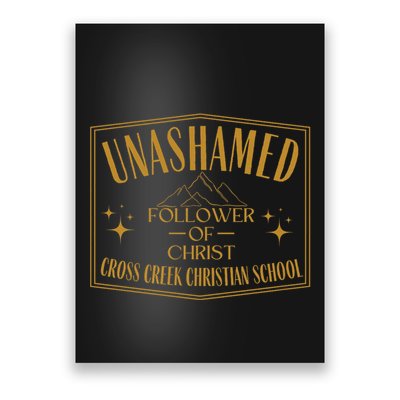 Unashamed Cross Creek 2324 Design Poster