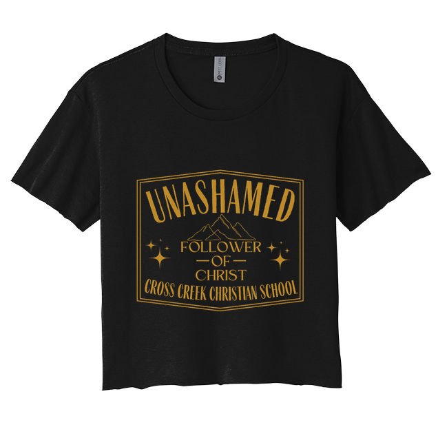 Unashamed Cross Creek 2324 Design Crop Top