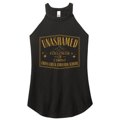 Unashamed Cross Creek 2324 Design Women's Perfect Tri Rocker Tank