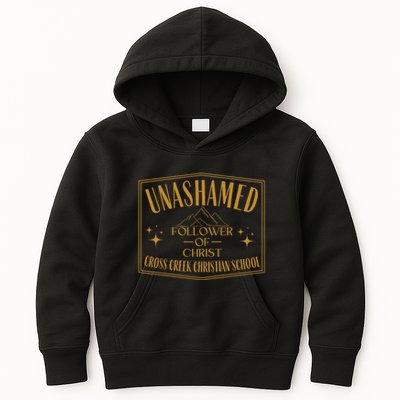 Unashamed Cross Creek 2324 Design Kids Hoodie