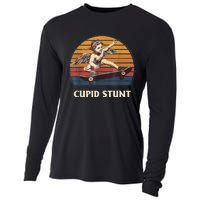 Unhinged Cringe Cupid Stunt Cooling Performance Long Sleeve Crew