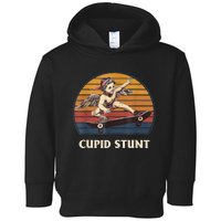 Unhinged Cringe Cupid Stunt Toddler Hoodie