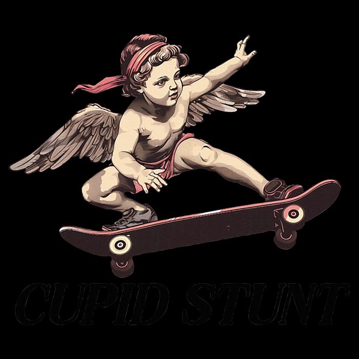 Unhinged Cringe Cupid Stunt Funny Inappropriate Embarrassing 16oz Travel Tumbler