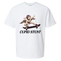 Unhinged Cringe Cupid Stunt Funny Inappropriate Embarrassing Sueded Cloud Jersey T-Shirt