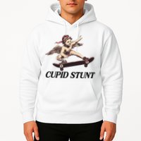 Unhinged Cringe Cupid Stunt Funny Inappropriate Embarrassing Hoodie