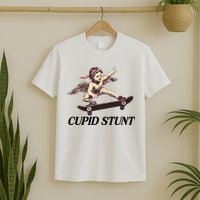 Unhinged Cringe Cupid Stunt Funny Inappropriate Embarrassing T-Shirt