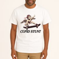 Unhinged Cringe Cupid Stunt Funny Inappropriate Embarrassing Tall T-Shirt