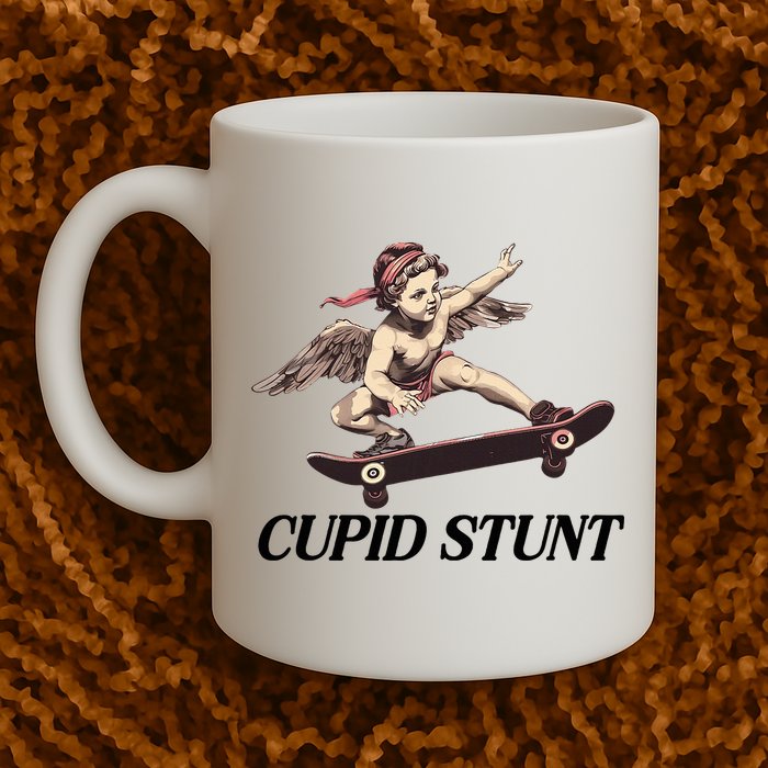 Unhinged Cringe Cupid Stunt Funny Inappropriate Embarrassing Mug