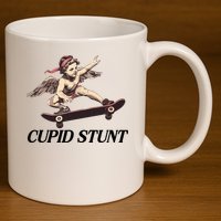 Unhinged Cringe Cupid Stunt Funny Inappropriate Embarrassing 11oz C Handle Ceramic Mug