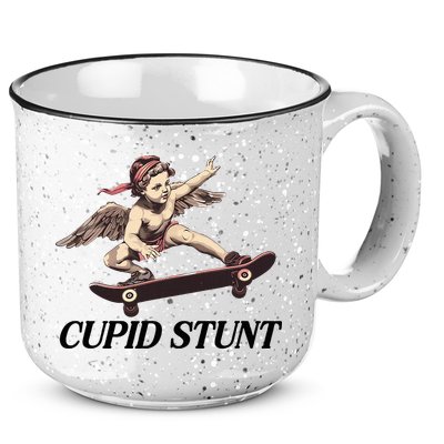 Unhinged Cringe Cupid Stunt Funny Inappropriate Embarrassing 15oz Campfire Ceramic Mug