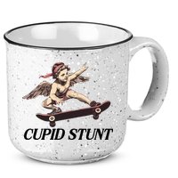 Unhinged Cringe Cupid Stunt Funny Inappropriate Embarrassing 15oz Campfire Ceramic Mug
